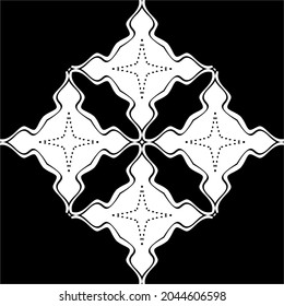 Artistic Abstraction Motifs Pattern. Decoration for Interior, Exterior, Carpet, Textile, Garment, Cloth, Silk, Tile, Plastic, Paper, Wrapping, Wallpaper, Pillow, Sofa, Background Ect. Vector