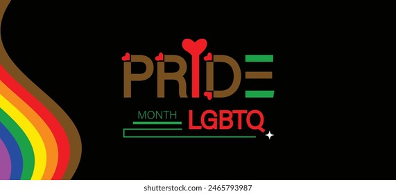 Artistic Allyship Commemorating LGBTQ Pride Month with Vector Creation