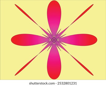Arte artístico con ascenso de flores