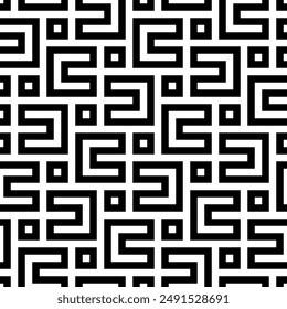 Artistic art of Repeating patterns. Geometric Shapes Seamless pattern of printable vector.