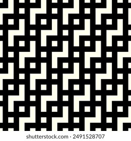 Artistic art of Repeating patterns. Geometric Shapes Seamless pattern of printable vector.