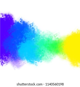artistic backdrop, vector with brush strokes, brush paint look background with colorful hand painted stains