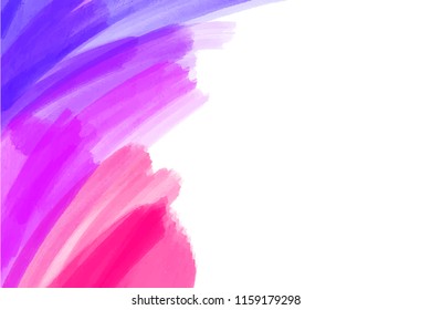 artistic backdrop, vector with brush strokes, watercolor look background with colorful hand painted stains