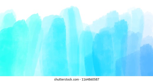 artistic backdrop, vector with brush strokes various colors, watercolor look background with colorful painted stains