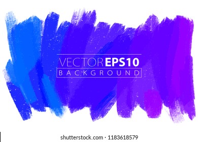 artistic backdrop, vector with brush strokes, brush paint look background with colorful hand painted stains
