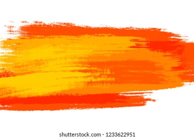 artistic backdrop, vector with brush strokes, brush paint look background with colorful hand painted stains - Shutterstock ID 1233622951