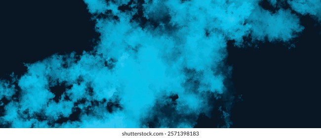 An Artistic Background Featuring Gentle Blue Clouds and Dynamic Shades, Perfectly Balancing Softness With Depth
