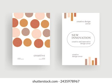 artistic background template vector illustration design. Minimalist style posters cover with colorful design. Modern wallpaper design for social media, brochure, flyer, banner