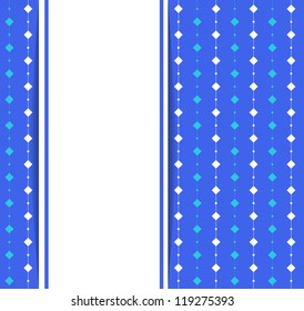 Artistic background with white label for a text