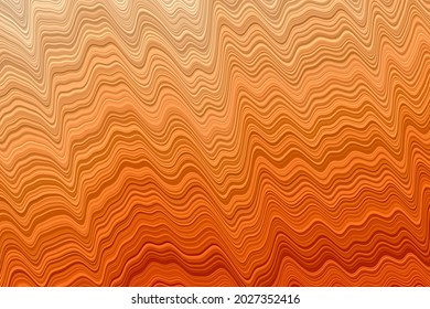 Artistic banner design. Abstract digital art in orange colors. Creative landscape cover page template. Can be used as banner, flyer, poster, business card, brochure. Trendy vector illustration.