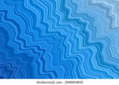 Diseño artístico de pancartas. Resumen de arte digital en colores azules. Plantilla de portada de paisajes creativos. Se puede usar como banner, volante, afiche, tarjeta de visita, folleto. Increíble ilustración vectorial.