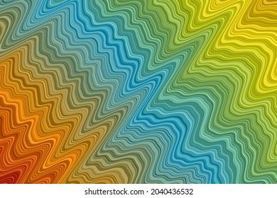 Artistic banner design. Abstract digital art in bright contrast colors. Creative landscape cover page template. Can be used as banner, flyer, poster, business card, brochure.