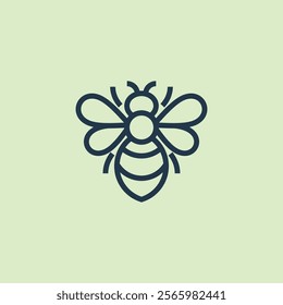 Artistic Bee Logos for Visual Appeal