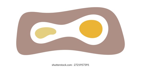 Forma abstracta del elemento boho artístico