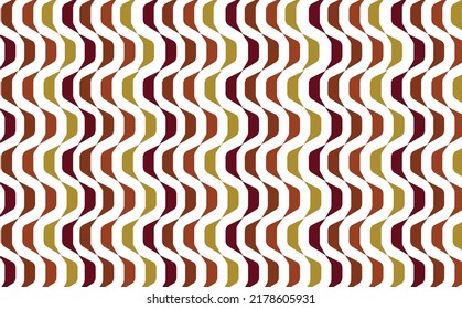 Artistic brown color tone vertical zig zag stripes pattern. Suitable for wallpaper, card, cover, banner, and editable element. 