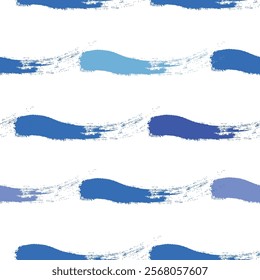 Artistic Brush Stroke Seamless Patterns Collection