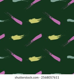 Artistic Brush Stroke Seamless Patterns Collection