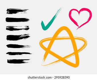 Artistic brushes 1. Good use for drawing, spontaneous letter or any design you want. Easy to use and change color. Open the brush file and You automatic can use the brushes menu.