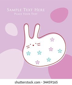 artistic bunny