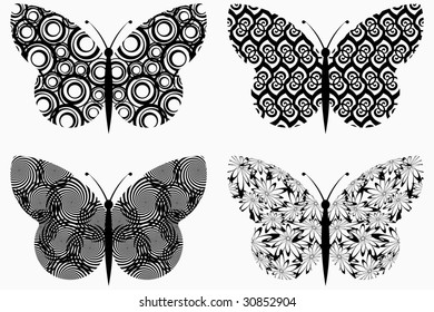 Artistic Butterflies