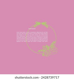 Plantilla de tarjeta artística. Gráficos básicos de uso universal