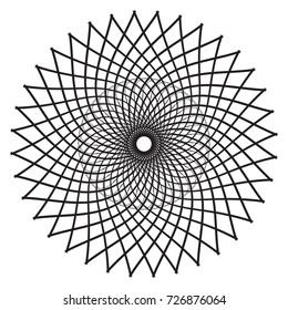 Artistic Circular Mandala Pattern Design