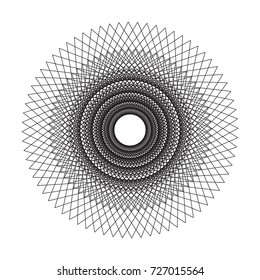 Artistic Circular Mandala Pattern Design