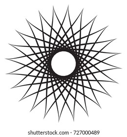 Artistic Circular Pattern Design