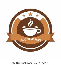 Artistic Coffee House Vector Logo Collection