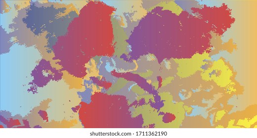 Artistic colored background. Creative background. Abstract background. Background for business cards and flyers. Abstract graphics. Vector illustration. EPS-10. Abstraction