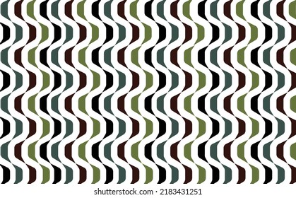 Artistic colorful dark vertical zig zag stripes pattern. Suitable for wallpaper, card, cover, banner, and editable element. 