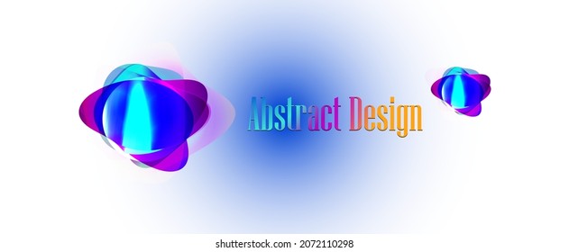 Artistic colorful frame with different elements. abstract background art style bright shiny colors, geometric design.