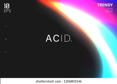 Artistic Colorful Liquid Gradient Background. Trendy Fluid Backdrop