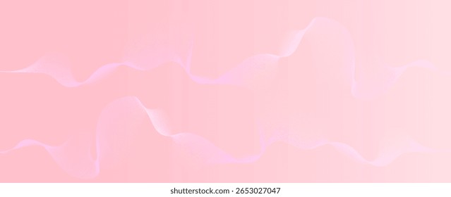 composição artística de linhas sutis e ondulantes em uma paleta de cores suaves, evocando movimento e fluidez. Ideal para web design contemporâneo, apresentações e arte criativa.