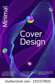 Künstlerisches Cover-Design.  Hintergründe für kreative Flüssigkeiten.  Kreativer Hintergrund aus abstrakten Linien, um ein modisches abstraktes Cover, Banner, Poster, Booklet zu erstellen. 