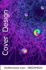 Artistic cover design. Modern abstract background. Creative fluid colors backgrounds.