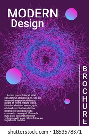 Artistic cover design. Modern design template.  Sound flyer to create trendy abstract cover, banner, poster, booklet.