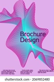 Diseño de cubiertas artísticas. Fondo creativo a partir de líneas abstractas para crear una portada abstracta, pancarta, afiche, folleto de moda.