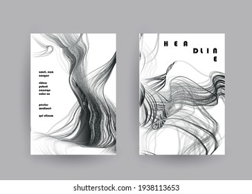 Artistic covers design. Creative colors backgrounds. Trendy futuristic design