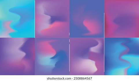 Diseño de cubiertas artísticas. Fondos de colores creativos. Diseño futurista de moda