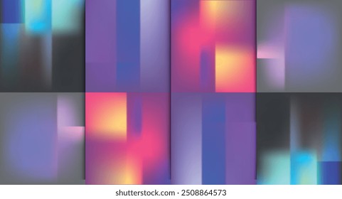 Diseño de cubiertas artísticas. Fondos de colores creativos. Diseño futurista de moda