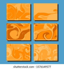 Artistic covers design. Creative fluid colors backgrounds. Trendy design. Eps10 vector