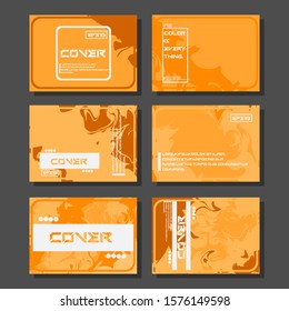 Artistic covers design. Creative fluid colors backgrounds. Trendy design. Eps10 vector