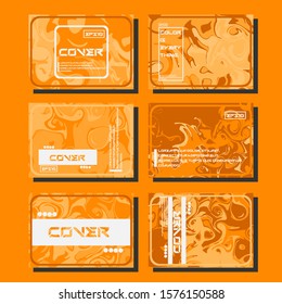 Artistic covers design. Creative fluid colors backgrounds. Trendy design. Eps10 vector