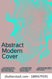 Artistic covers design. Future futuristic template with abstract current forms for banner design, poster, booklet, report, journal. 