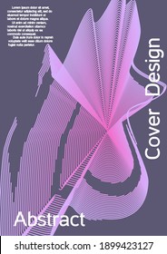 Artistic covers design. Future futuristic template with abstract current forms for banner design, poster, booklet, report, journal. 