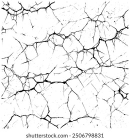 Artistic Cracked Texture Background Illustration