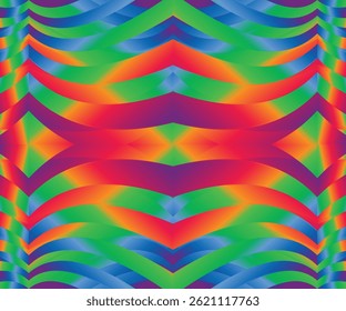 artistic creative colorful rainbow background vector illustration