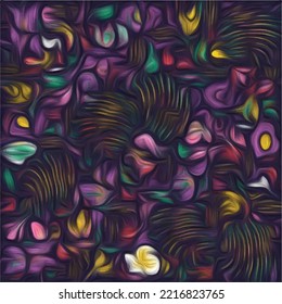 Artistic Creative Texture. Ethnic Organic Spatter. Abstract Dyed Background. Brown Red Distressed Dyed Background. Creative Dribble Color Art. Tye Dye Pattern Dark Lush Lava
