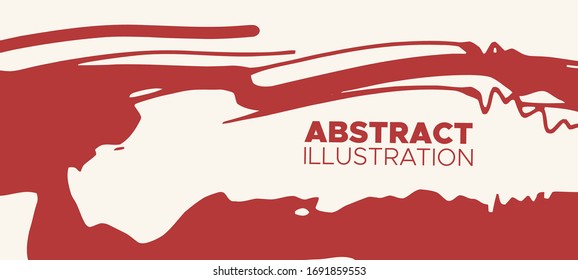 Künstlerische, kreative universelle Karten. Handgezeichnete Texturen. Design für Poster, Karte, Plakat, Broschüre, Flyer Vektorillustration Illustration.